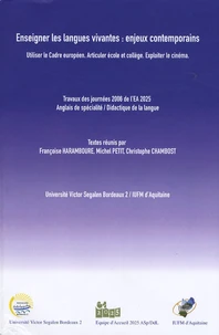 Enseigner les langues vivantes : enjeux contemporains