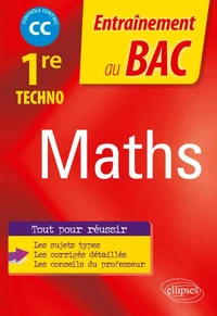 Maths 1re techno