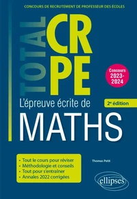 Réussir l’épreuve écrite de mathématiques