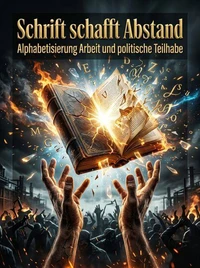 Schrift schafft Abstand
