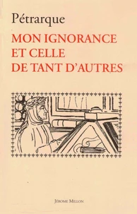 Mon ignorance et celle de tant d'autres.