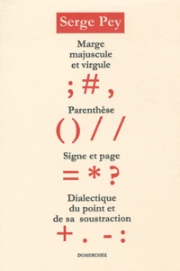 Nombre, ligne, marge, majuscule, virgule, parenthèse, signe, page, du point et de sa soustraction