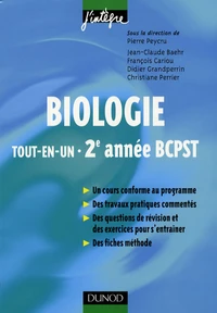 Biologie tout-en-un BCPST 2e année
