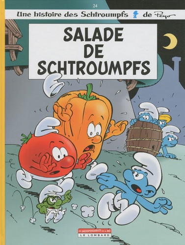  Peyo et Luc Parthoens - Les Schtroumpfs Tome 24 : Salade de schtroumpfs.