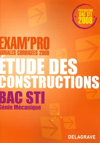 Etude des constructions Bac STI génie mécanique