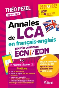 Annales de LCA en français-anglais pour le concours ECNi/EDN