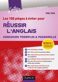  PGE-PGO et Paul Leitch - Les 100 pièges à éviter pour Réussir l'Anglais - Concours Tremplin et Passerelle.