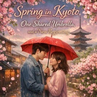 Spring in Kyoto, One Shared Umbrella, and a New Beginning