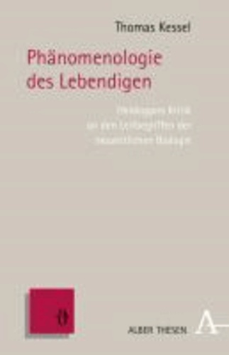 Phänomenologie des Lebendigen - Heideggers Kritik an den Leitbegriffen der neuzeitlichen Biologie.