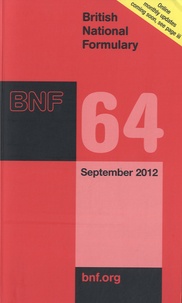  Pharmaceutical Press - British National Formulary 64 - September 2012.