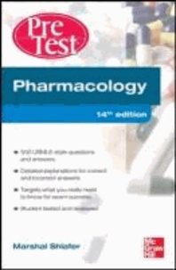 Pharmacology PreTest Self-Assessment and Review.