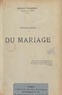 Phebus Pharmas - Sociologie du mariage.