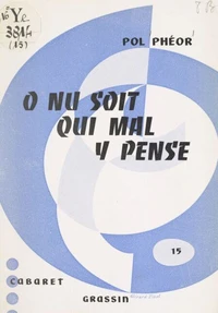 O nu soit qui mal y pense