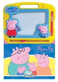  Phidal - Peppa Pig - Avec 1 tableau effaçable et 1 crayon magnétique.