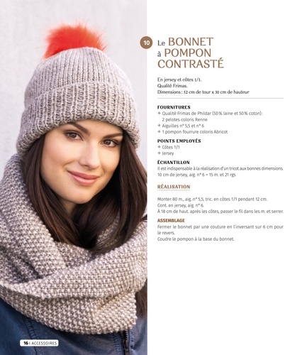 100 modèles femme - Pour se tricoter toute une... - Phildar - Livres -  Furet du Nord