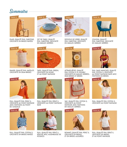 Crochet contemporain. 32 modèles de décoration, d'accessoires et de vêtements pour femme et fillette