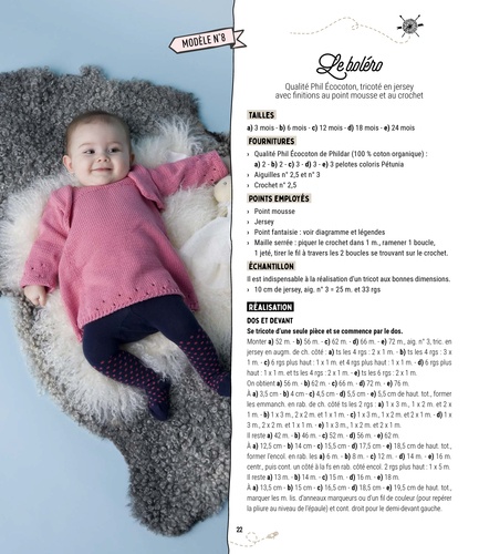 Layette simple & chic. 56 modèles rapides et tendane pour bébé