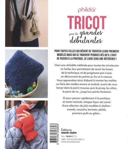 Tricot pour les grandes débutantes. Tout le B.A.-ba & 59 modèles pour se lancer