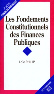 Les fondements constitutionnels des finances publiques