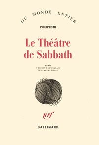 Ebooks gratuits pour iPhone Le théâtre de Sabbath par Philip Roth (Litterature Francaise) 