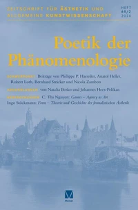 Zeitschrift für Ästhetik und Allgemeine Kunstwissenschaft
