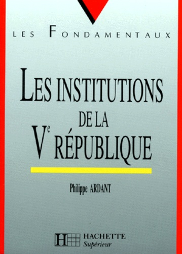 Les institutions de la Ve République - Occasion