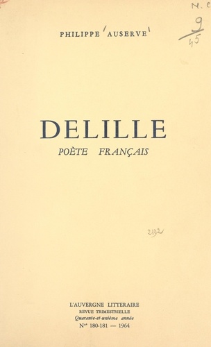 Delille. Poète français