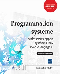 Téléchargements livres pour iphone Programmation système  - Maîtrisez les appels système Linux avec le langage C (French Edition)