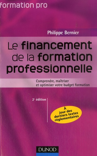 Philippe Bernier - Le financement de la formation professionnelle.