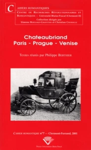 Chateaubriand Paris - Prague - Venise