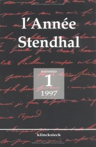 L'Annee Stendhal Volume 1