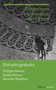 Philippe Besson et Sophie Brocas - Extraits Rentrée littéraire Julliard janvier 2016.