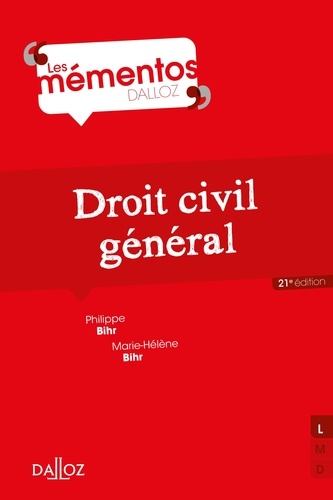 Droit civil général - 21e éd. 21e édition