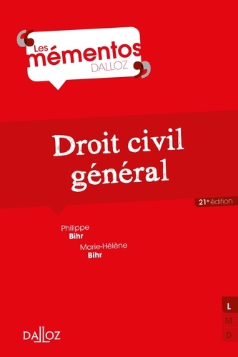 Droit civil général 21e édition