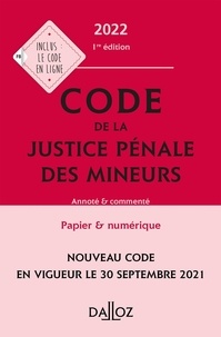 Philippe Bonfils et Maud Léna - Code de justice pénale des mineurs.