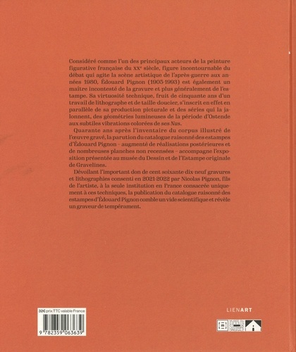 Edouard Pignon, Les estampes. Catalogue raisonné