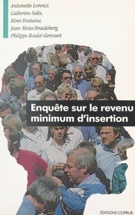 Philippe Boulet-Gercourt et Jean-Moïse Braideberg - Enquête sur le revenu minimum d'insertion.