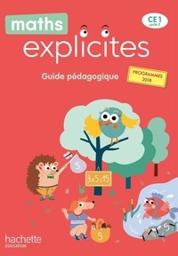 Philippe Bourgouint et Lucien Castioni - Mathématiques CE1 Maths Explicites - Guide pédagogique.