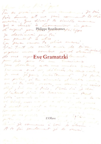 Philippe Boutibonnes - Eve Gramatzki.