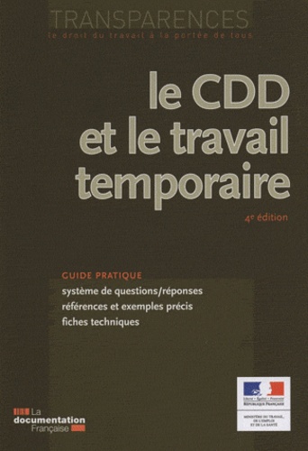 Philippe Brulin - Le CDD et le travail temporaire.