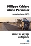 Philippe Caldero et Marie Peronnier - Carnet de voyage en Algébrie.