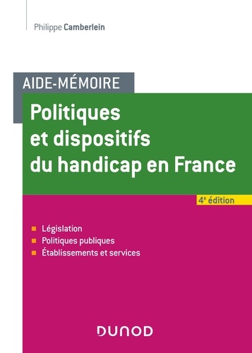 Politiques et dispositifs du handicap en France 4e édition