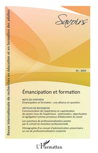 Emancipation et formation