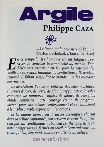 Philippe Caza - Argile.