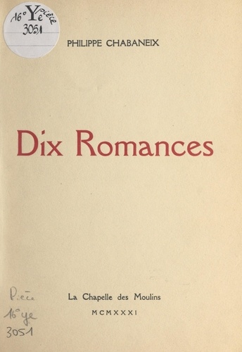 Dix romances