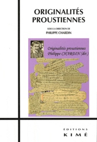 Philippe Chardin - Originalités proustiennes.