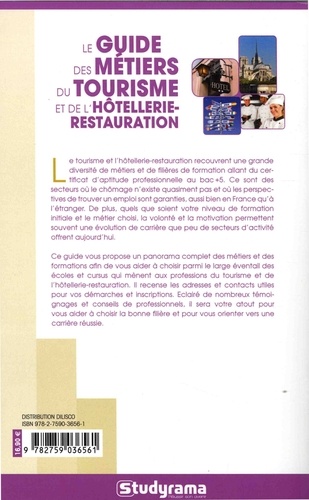 Le guide des métiers du tourisme et de l'hôtellerie-restauration  Edition 2018-2019