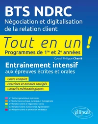 BTS NDRC Négociation et digitalisation de la relation client