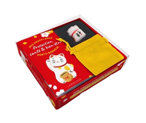 Miroir De Poche Porte-Bonheur Chat Neko Kawaii - Petit Format - Idéal Maquillage - Marque Black Sugar