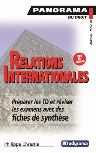 Philippe Chrestia - Relations internationales.
